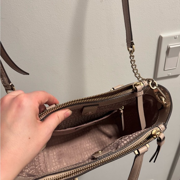 Kate Spade Tan Crossbody Bag with Chain Strap - Picture 3 of 4